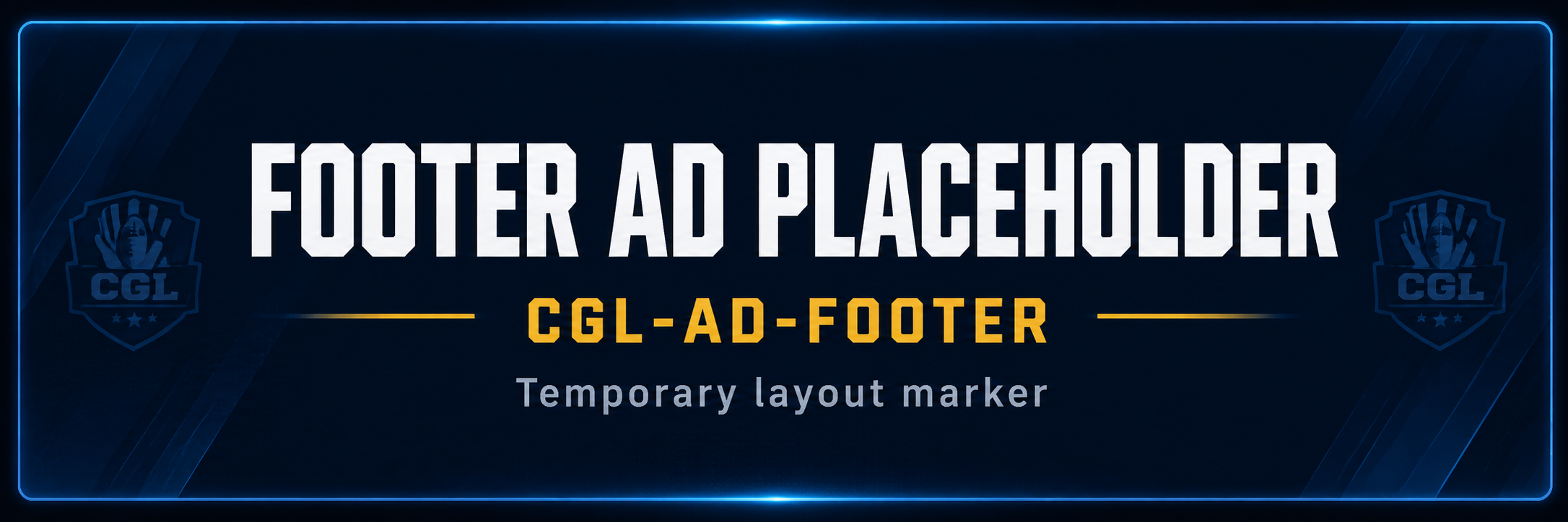 Put Your Brand in the Game advertising placeholder