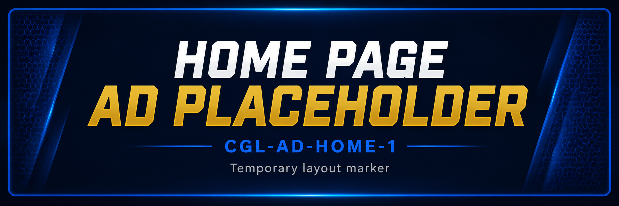 Put Your Brand in the Game advertising placeholder