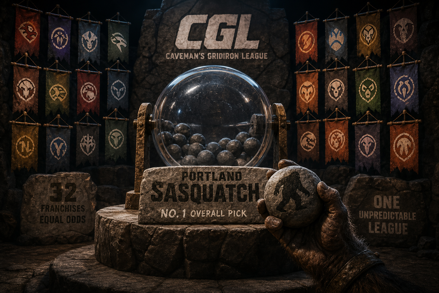 CGL draft lottery feature illustration for Cassidy Hart's story